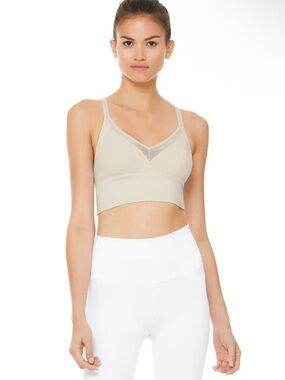 ALO YOGA Sneak Long Bra, SMALL NWT